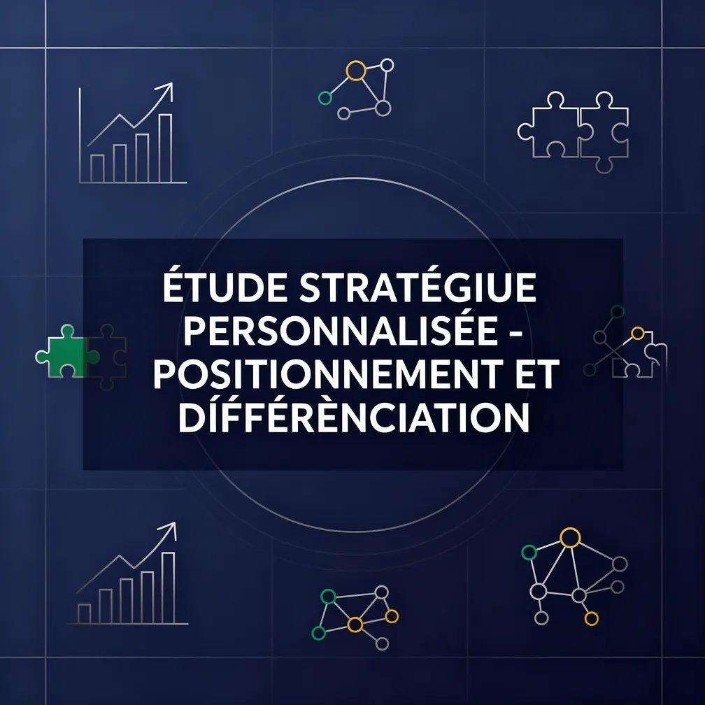 Étude stratégique personnalisée - Positionnement et différenciation