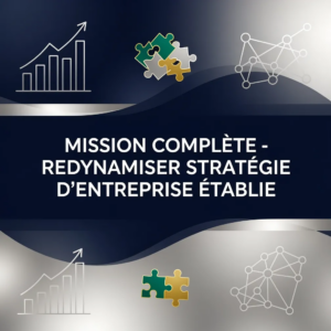 Mission complète - Redynamiser stratégie d'entreprise établie