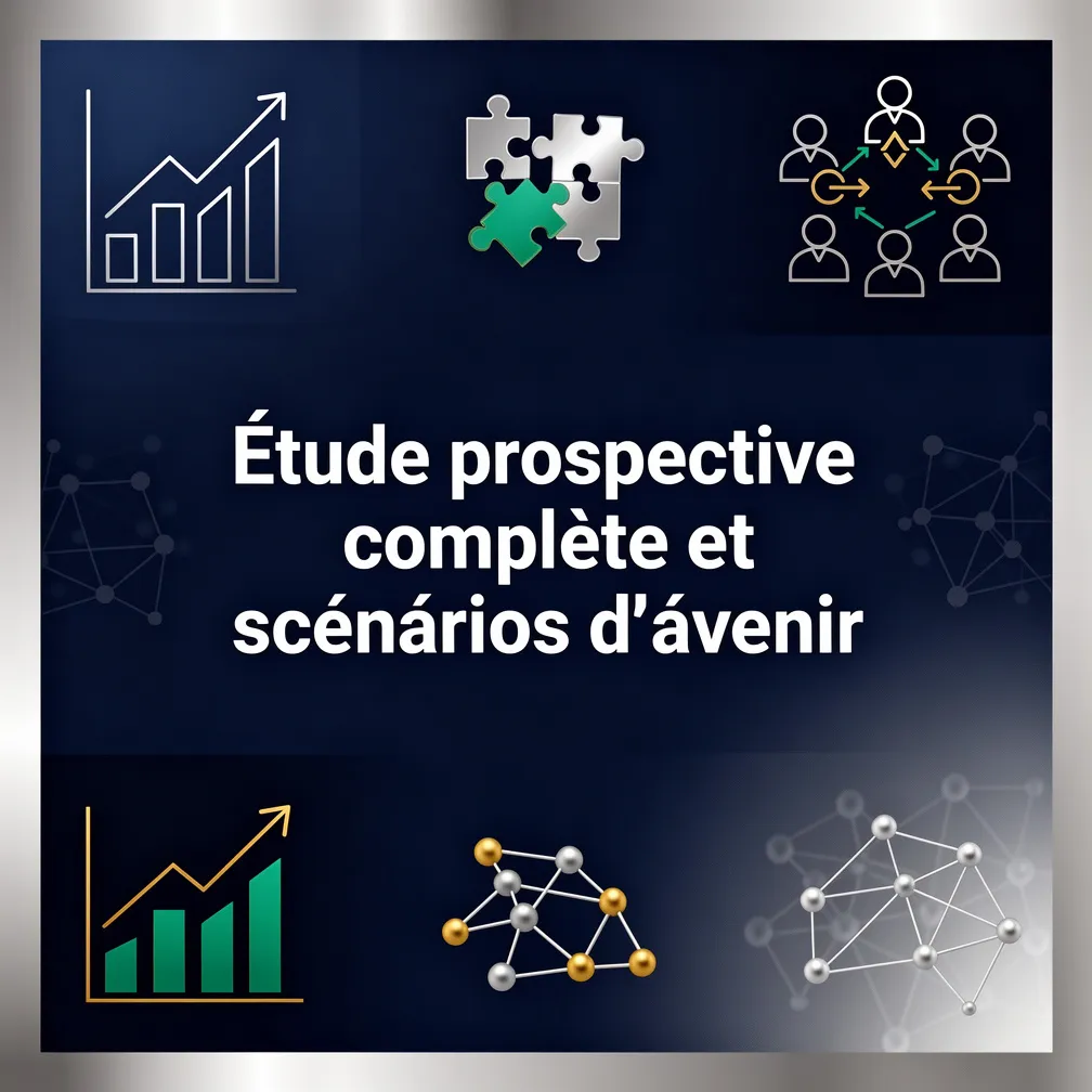 Étude prospective complète et scénarios d'avenir